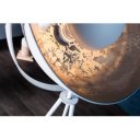 STUDIO S - design állólámpa - fehér / ezüst