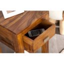 LAGOS tömör rózsafa éjjeliszekrény 70 cm