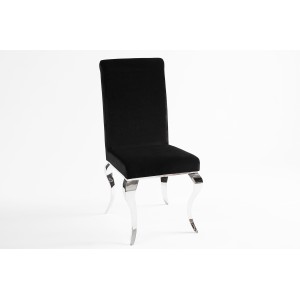 MODERN BAROCK design szék - fekete