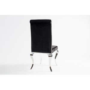 MODERN BAROCK design szék - fekete