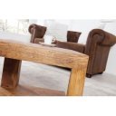 MAURA S tömör rózsafa dohányzóasztal