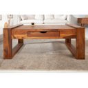 MARKANT tömör rózsafa dohányzóasztal