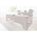 MARKANT tömör rózsafa dohányzóasztal