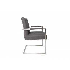 ASTON design szék - vintage szürke