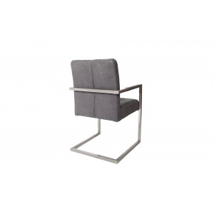 ASTON design szék - vintage szürke