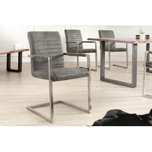 IMPERIAL II modern szék - antik szürke INVICTA