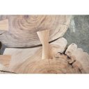 GOA II natur tömör akácfa dohányzóasztal