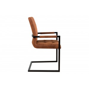 OXFORD karfás design szék - antik coffee