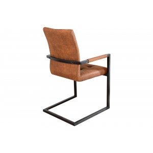 OXFORD karfás design szék - antik coffee