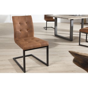 OXFORD modern szék - antik coffee INVICTA