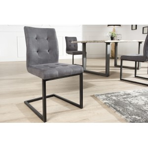 OXFORD modern szék - szürke INVICTA