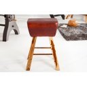 BOCK design bárszék- barna bőr