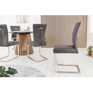 SAMSON design szék- vintage szürke