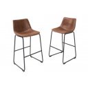 DJANGO modern bárszék- barna