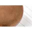 DELHI II réz dohányzóasztal