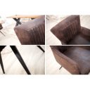 ROADSTER design szék- antik kávé