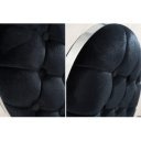 MODERN BAROCK karfás design szék - fekete