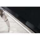 MODERN BAROCK design étkezőasztal - 200cm - fekete