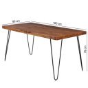 JAIPUR tömör rózsafa étkezőasztal