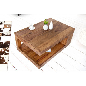 MAURA GIANT tömör rózsafa dohányzóasztal