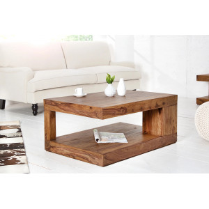 MAURA GIANT tömör rózsafa dohányzóasztal