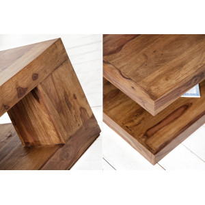 MAURA GIANT tömör rózsafa dohányzóasztal