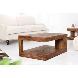 MAURA GIANT tömör rózsafa dohányzóasztal