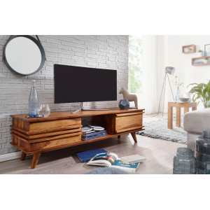 KADA tömör rózsafa modern TV állvány Skyport