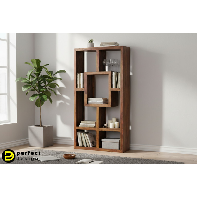 BOMBAY tömör rózsafa polc - 180cm