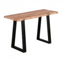 GAYA tömör akácfa konzolasztal