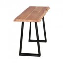 GAYA tömör akácfa konzolasztal