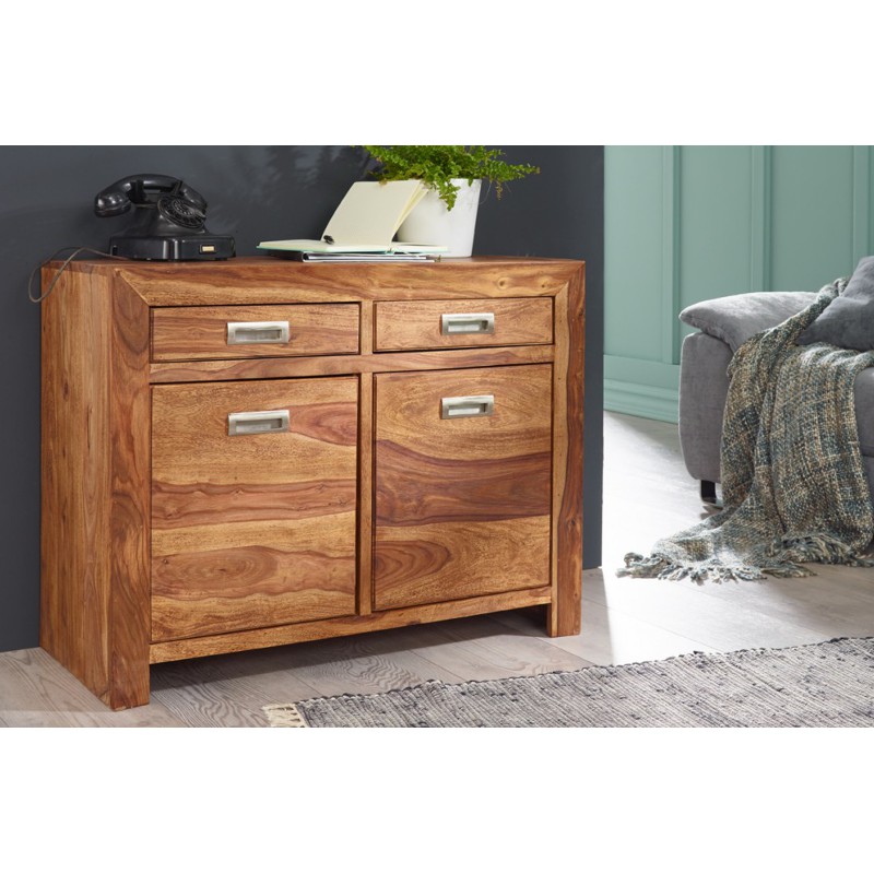 SWATI tömör rózsafa komód - 90 cm