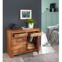 SWATI tömör rózsafa komód - 90 cm