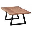 GAYA tömör akácfa dohányzóasztal