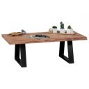 GAYA tömör akácfa dohányzóasztal