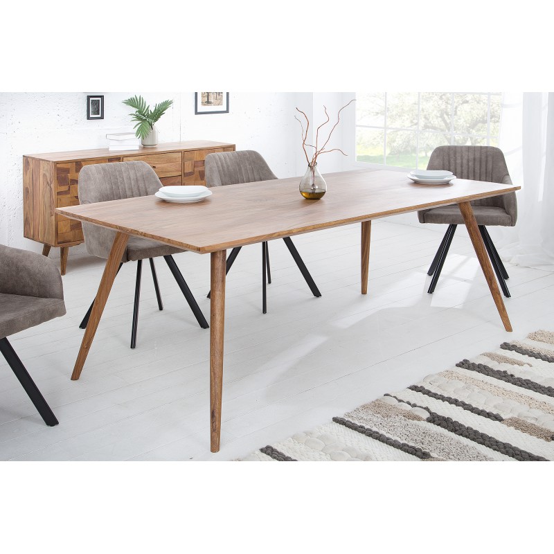 MOSAIQUE tömör rózsafa étkezőasztal