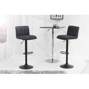 PORTLAND design bárszék - szürke INVICTA