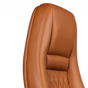CONTINENTAL bőr irodai szék - caramel