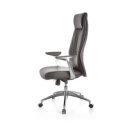 LIVERPOOL bőr irodai szék - barna