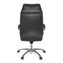 TORINO bőr irodai szék - fekete