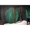 MARBLE design dohányzóasztal - zöld márvány - 60cm