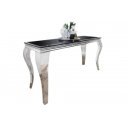 MODERN BAROCK modern konzolasztal - fekete