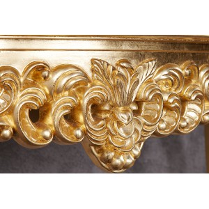 VENICE modern konzolasztal 110cm - arany