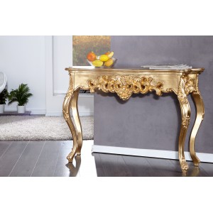 VENICE modern konzolasztal 110cm - arany INVICTA