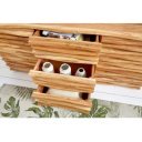 BANDED tömör akácfa komód / tálaló