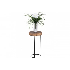 KALKUTTA tömör akác lerakóasztal 55cm