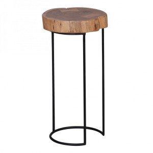KALKUTTA tömör akác lerakóasztal 55cm