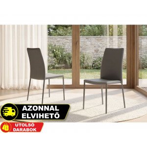 ENRICO design szék - szürke Karfa nélkül
