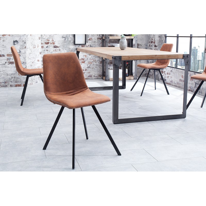 INDIANA design szék - antik barna