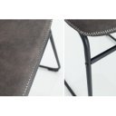 DJANGO design szék - vintage szürke